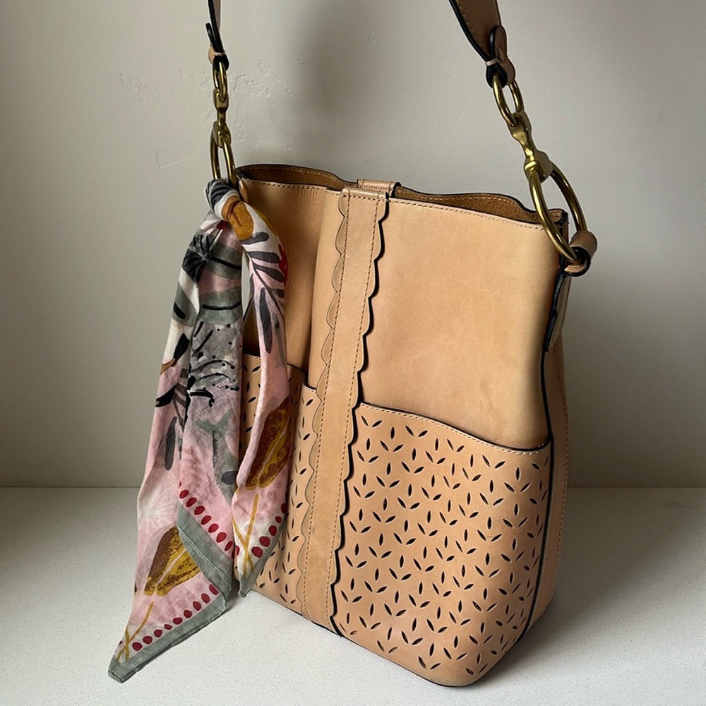 Frye Leather Bucket Bag - Rare